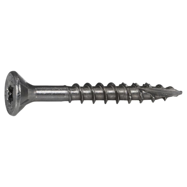 Saberdrive Deck Screw, #9 x 1-1/2 in, 18-8 Stainless Steel, Flat Head, Torx Drive, 167 PK 50216 - main